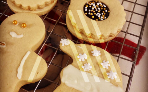 Galletas navideñas de mantequilla